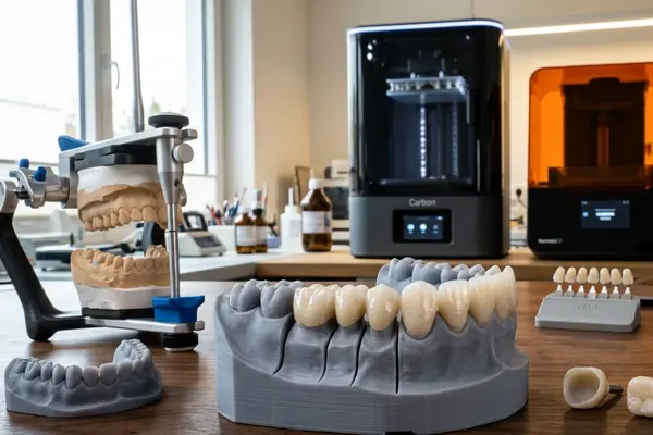 Same-Day 3D Printed Crowns