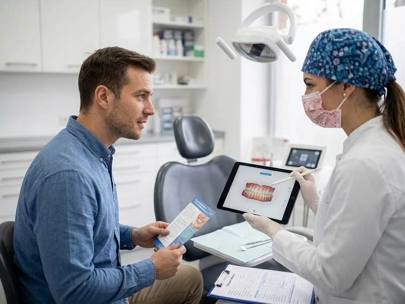 Initial dental consultation